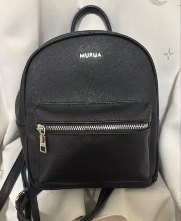 MURUA 블랙 미니 백팩