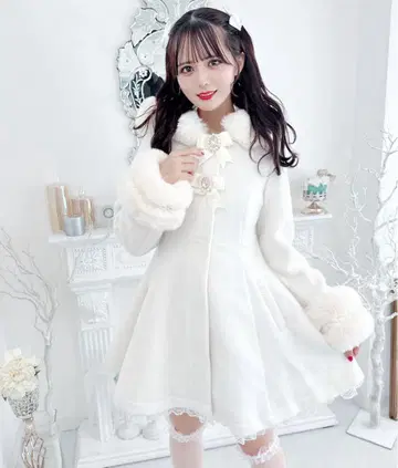 MARS 비쥬 리본 코트