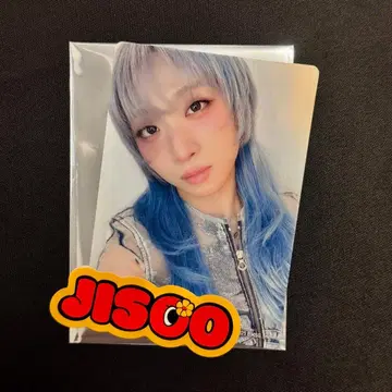 HANA with HONEYs JISOO 지수 포토 카드 스티커