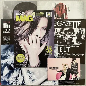 the GazettE 프리 페이퍼 플라이어 묶음 판매