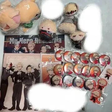 히로아카 바쿠고 카츠키 캔뱃지 굿즈 묶음 판매 세트