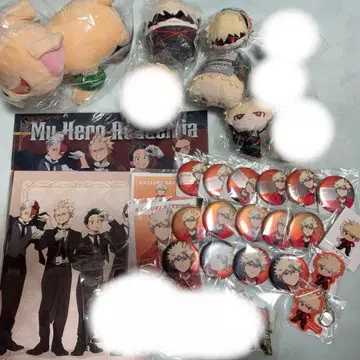 히로아카 바쿠고 카츠키 캔뱃지 굿즈 묶음 판매 세트