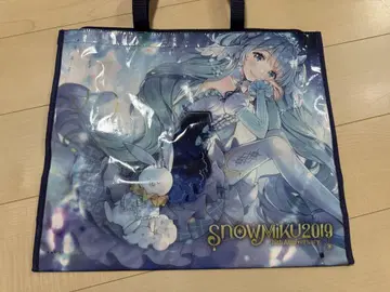 SNOW MIKU 유키 미쿠 2019 쇼핑백 하츠네 미쿠
