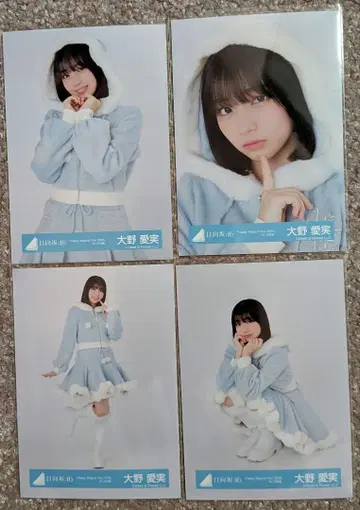 히나타자카46 브로마이드 오노 마나미 해피매직 2024 산타 의상 컴프