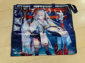 SNOW MIKU 유키 미쿠 2018 쇼핑백 하츠네 미쿠