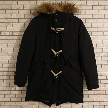 291295HOMME 다운 자켓 블랙 모즈 코트 코마츠 세이렌
