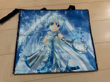 SNOW MIKU 유키 미쿠 스카이 쇼핑백 하츠네 미쿠