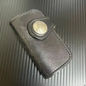 KC'S 블랙 가죽 키케이스 4후크