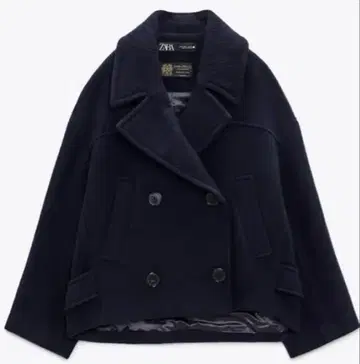 [ 새상품급 ] 겨울용 ZARA XL 울 블렌드 테일러드 자켓