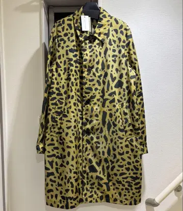 DRIES VAN NOTEN 레오파드 나일론 코트