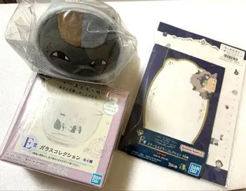 나츠메 우인장 제일복권 블랙냥코 봉제 인형 유리 컬렉션 덤 포함