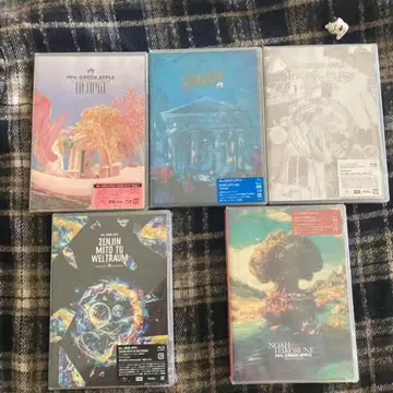 Mrs.GREEN APPLE 일반ver Blu-Ray 5작품
