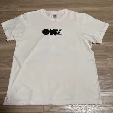 ONE N' ONLY 원엔 봄 투어 2025 투어 티셔츠 화이트
