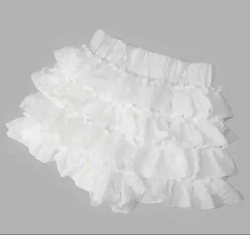DimMoire 디무모아르 프릴 미니 치마바지 화이트