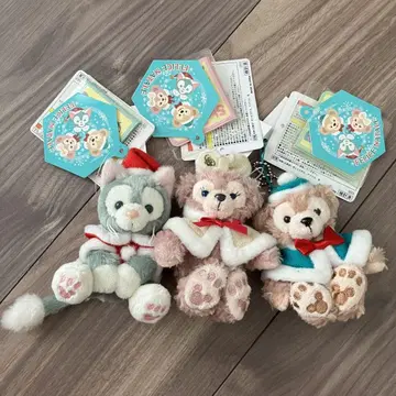 더피 셰리메이 젤라토니 봉제 인형 스트랩 크리스마스 2014