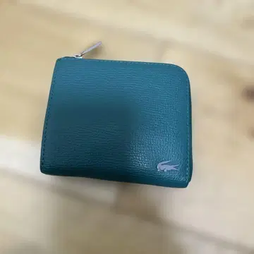 Lacoste 그린 가죽 지갑