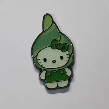 오사카 만박 일본관 한정판 모키티 핀 배지 산리오 미사용 5