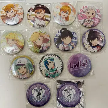 러브 라이브 슈퍼스타 Liella 캔뱃지 시부야 카논 아라시 치사토