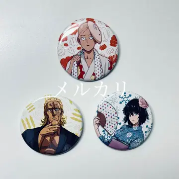 원펀맨 ONE PUNCH MAN 원펀 가을 축제 캔 배지