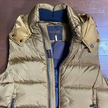택 포함 미사용 새상품 무레르 Moorer 허니 다운 베스트 48