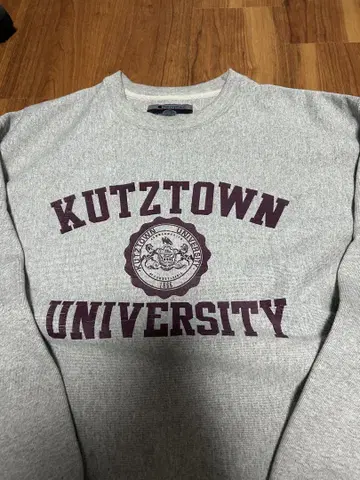 Kutztown University Champion 트레이닝복 그레이