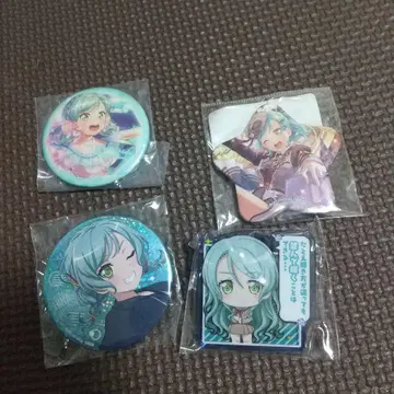 뱅드림 BangDream WEGO 키라키라 캔뱃지 히카와 히나 기타