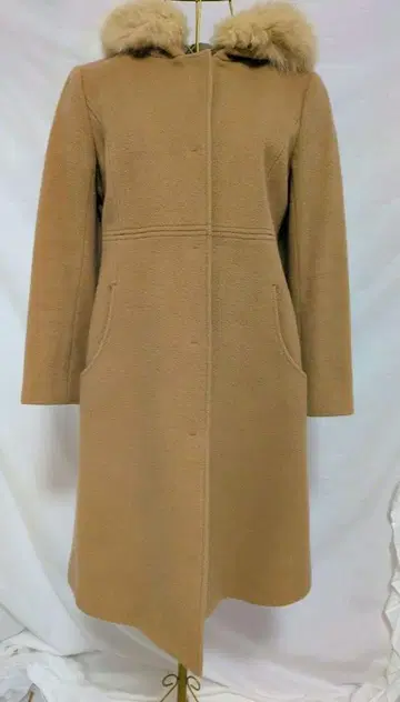 TOCCA 후드 부착 롱 코트
