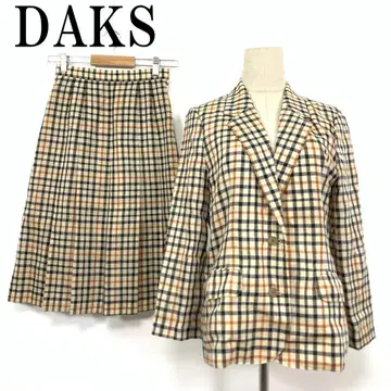 LA5652 DAKS 닥스 체크 스커트 셋업 베이지 9