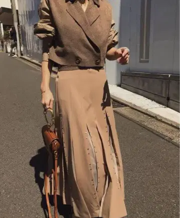 amerivintage CHASM SCREEN SKIRT 아메리