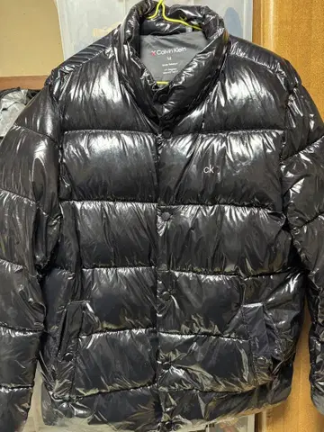 캘빈 클라인 블랙 다운 자켓 M