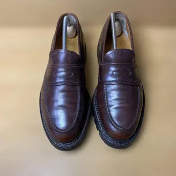 HIROFU 로퍼 버건디 비브람 밑창 25cm