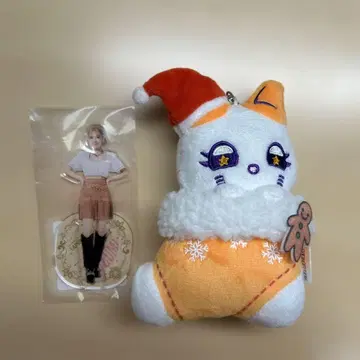 에비하라 북 아크릴 스탠드 봉제 인형