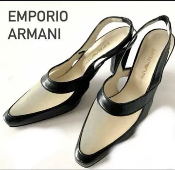EMPORIO ARMANI 슬링백 하이힐