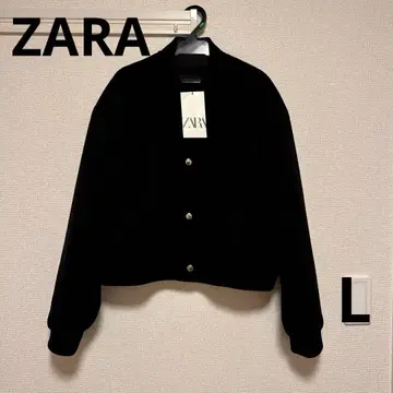 블랙 L 사이즈 점퍼 ZARA