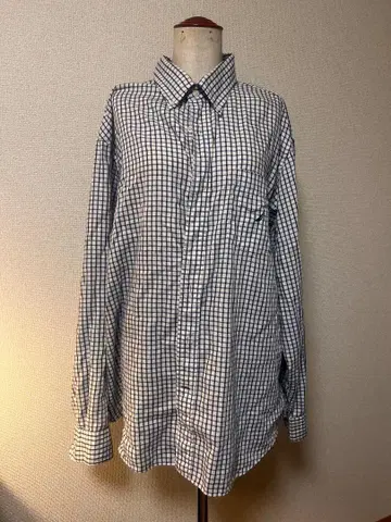 nautica 체크 무늬 긴팔