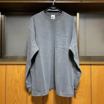 FREAK'S STORE 헤비웨이트 크루넥 롱 슬리브 T셔츠