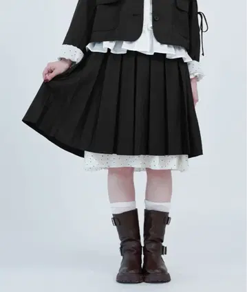 apres jour mignon soie 모듬 레이어드 스커트