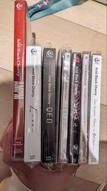 Acid Black Cherry CD DVD 세트