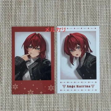 안쥬 카트리나 윈터 데이트 2024 폴라로이드풍 카드 니지산지 2