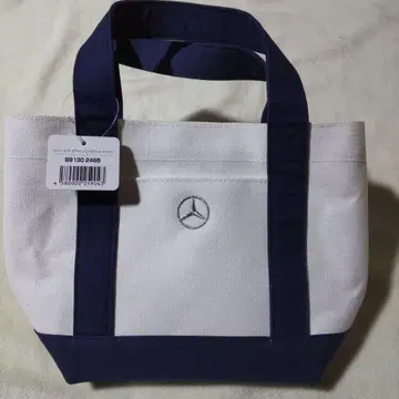 새상품 벤츠 미니 토트백 런치백 캔버스 자동차
