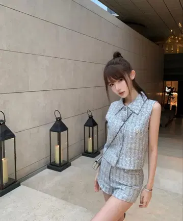 glancetokyo Silver Sequins Setup