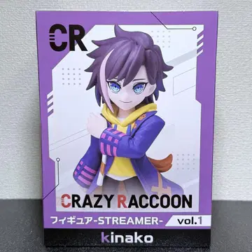 CRAZY RACCOON 키나코 피규어 STREAMER