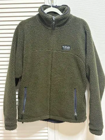 Rab 더블 파일 자켓 올리브 그린