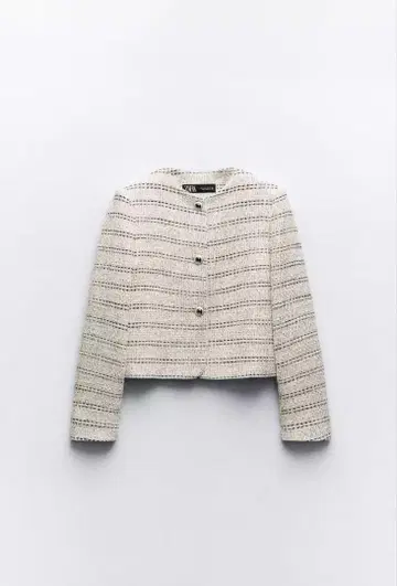 ZARA 숄더 패드 숏 자켓 XS