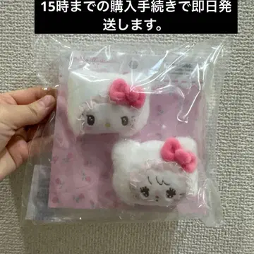 산리오 mikko 헤어 클립 키티 무스