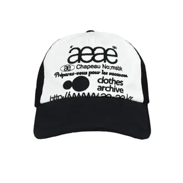 aeae web logo mesh cap