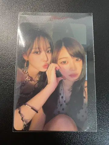 aespa LIVE CD 혜택 10/19 A상 트레이딩 카드 윈터 지젤