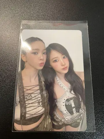 aespa LIVE CD 혜택 10/19 A상 트레이딩 카드 카리나 지젤