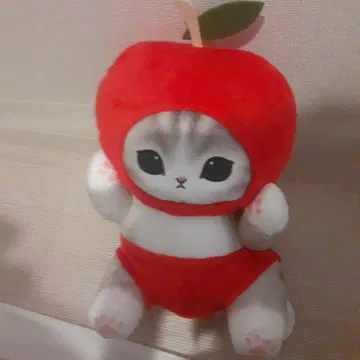 omofusand 야채 마르쉐 BIG 봉제 인형 (사과)