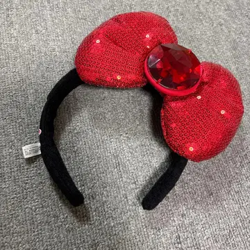 헬로 키티 빨간색 머리띠 키티 키티